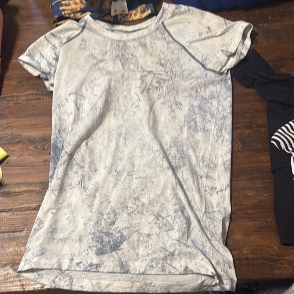Marble Pattern T-Shirt